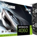 ZOTAC Gaming GeForce RTX 4060 8GB Twin Edge OC DLSS 3 8GB GDDR6 128-bit 17 Gbps PCIE 4.0 Compact Gaming Graphics Card, ZT-D40600H-10M  Electronics