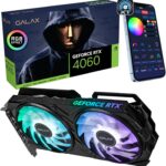 GALAX GeForce RTX™ 4060 EX 1-Click OC, Xtreme Tuner App Control, 8GB, GDDR6, 128-bit, DP*3/HDMI 2.1/DLSS 3/Gaming Graphics Card  Electronics