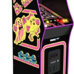 ARCADE1UP Ms. Pacman Deluxe Black Variant Arcade Machine, Built for Your Home, with 5-Foot Tall Full-Size Stand-up Cabinet, 14 Classic Games, and 17-inch Screen  Toys & Games